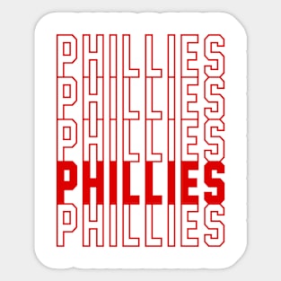 Phillies Sticker